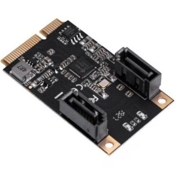 Mini Pci-Express 3.0, 1-Lane, 2-Port Sat, Syba, Mfr#: SI-MPE40150